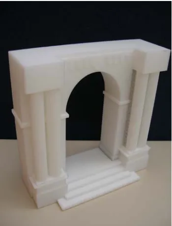 Figure 6: Peel building model is presented in VR Projection System 