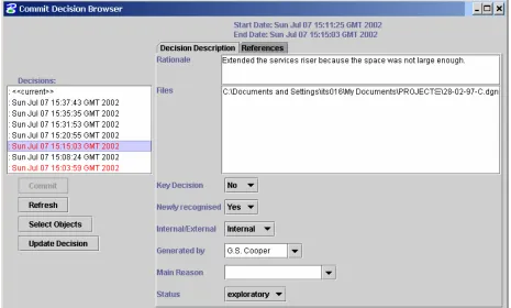 FIG. 8: The ADS Decision Browser. 