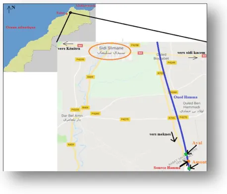 Figure 1. Geographic location of the study area 