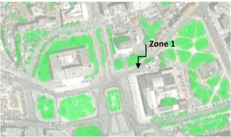 Figure 20 Greenery in Zone 1     