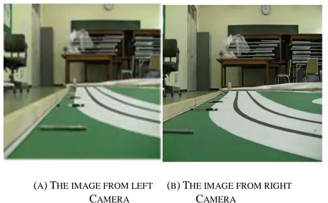 FIGURE PENS ON THE TABLE3. STEREO IMAGES FOR COMPUTATION (TARGETS ARE THE ) 