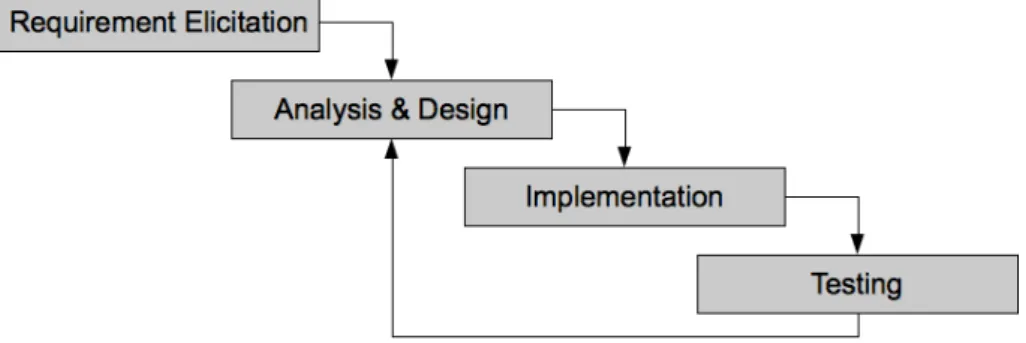 Figure 3 Strobilus development was based on an iterative waterfall model 