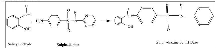 Figure 1: Synthesis of Aniline Schiff Base Ligand, L1 