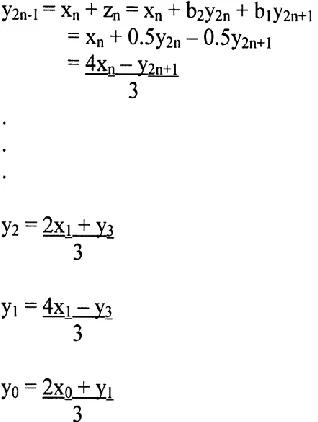 Figure 2.  Assuming that y is known, we can write exactly from its reduced version. This process can be repeated on the reduced images or video frames for further size reductions of 1/16, 1/64, etc., of the original