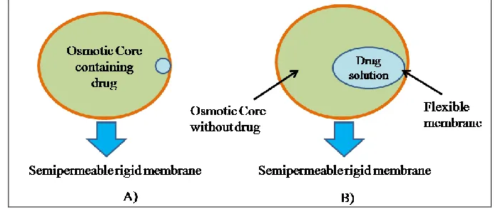 Figure 12: Type-A and Type-B osmotic systems 