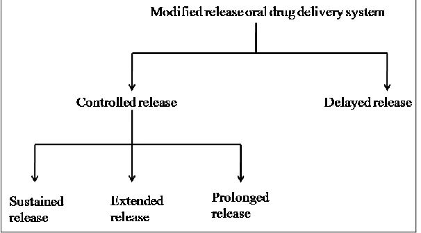 Figure 4: Modified release oral drug delivery system 