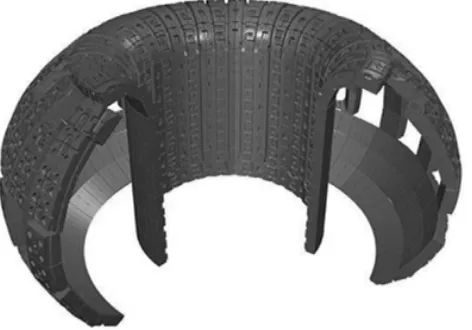 Figure 1. Blanket of the ITER tokamak. Source: CABRERA (2013). 