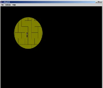 Figure 2.  Game play at medium difficulty level. 