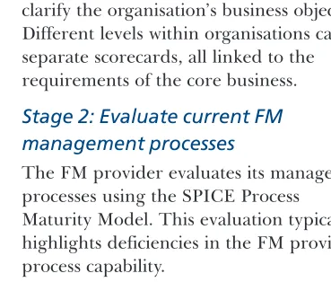 Figure 10: The SPICE FM continuous process improvement cycle