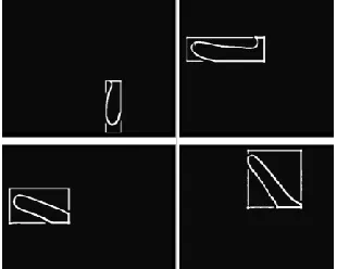 Fig. 5 3-D curvature of the hand image 