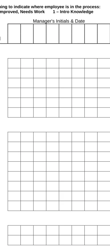 Table numbers and seat positions                         