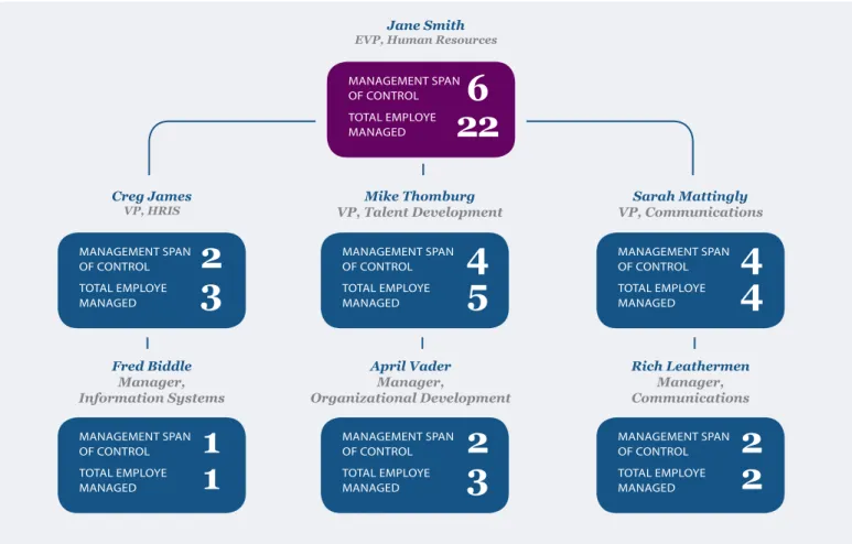 Figure 1 above is a version of an organization chart from HumanConcepts,’ OrgPlus
