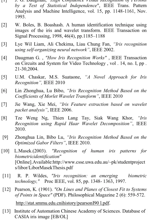 TABLE I. EXPERIMENTAL RESULTS 