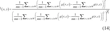 Fig. 3 (B) Image after standard deviation filtering of Fig. 2 (A) with 3*3 kernel size