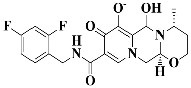 Figure 1 Chemical structure of Dolutegravir 
