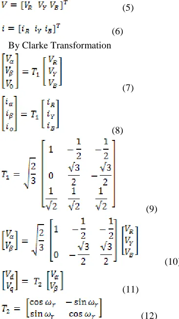 Fig.6. Control circuit for active filter is shown in Fig.7.  Simulation results and waveforms are mentioned discussed here