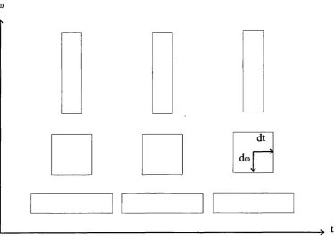Figure 1.1: wavelet transform resolution cells