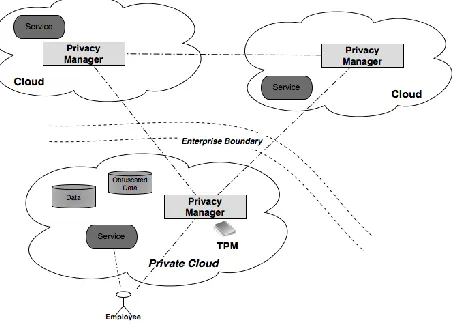 Figure 3.  Privacy Manager within the Cloud 