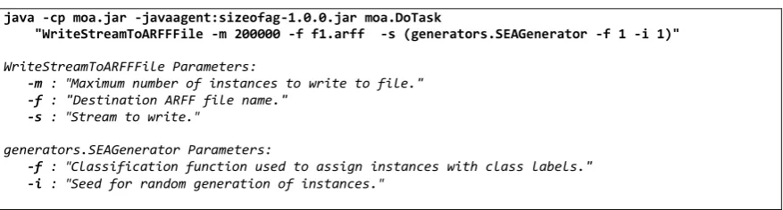 Table 2. Instances’ classes in every file in the SEA dataset. 