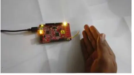 Fig. 6.   LED remains same when other motion takes place. 