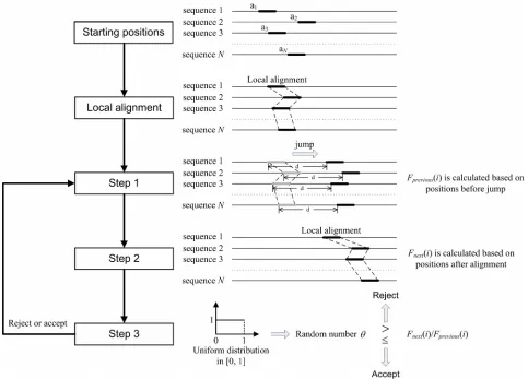 Figure 1 summarizes the global overview of the Oligo-Sampling algorithm. We assume that we are given a set of N sequences SS1,,SN and that those N se-quences are divided into m group