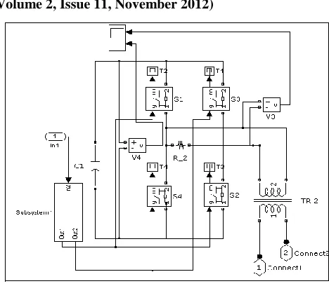 Fig 4:  MATLAB Simulation Model of Primary and Secondary Lines with Individual SSSCs 