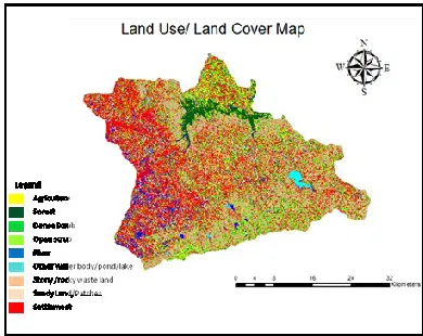 Fig. 2 Land Use / Land Cover map of the Study Area