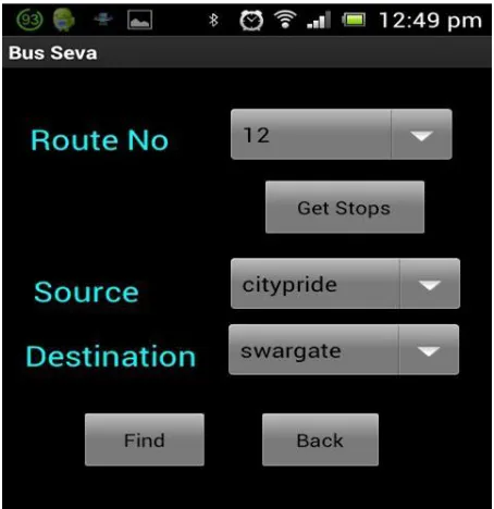 Fig 3: User Input Window 