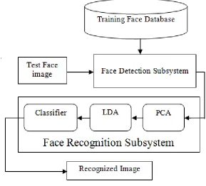 Fig. 1 Typical Architecture Face Recognition system 