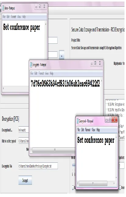 FIGURE 7.  ENCRYPTION AND DECRYPTION PROCSS 