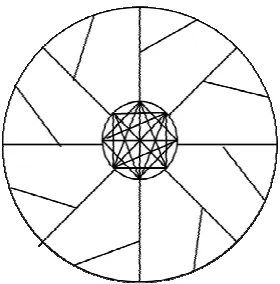 Figure 2. The line graph of the subdivision graph of the wheel graph W 8 