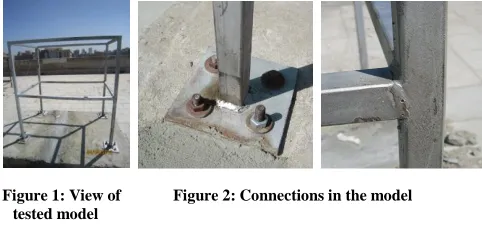 Figure 1: View of             Figure 2: Connections in the model (a) 