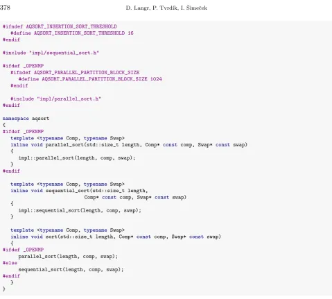 Fig. 4.1: Contents of the AQsort main header ﬁle aqsort.h. Comments and some unimportant preprocessordirectives are omitted.