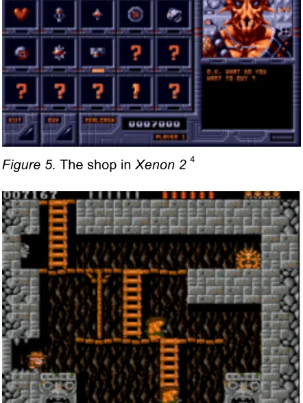 Figure 5. The shop in Xenon 2 4 
