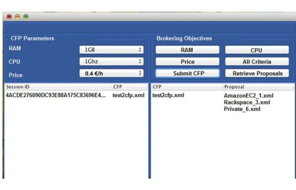 Fig. 7.2. Web GUI