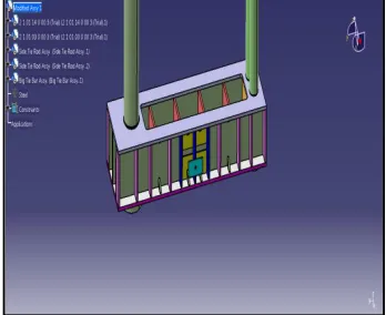 Fig 5. Frame structure of Existing Model 