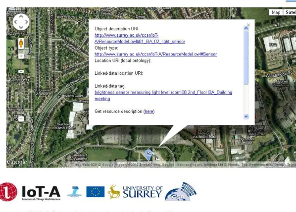Fig. 5.1: Google Maps mash-up application
