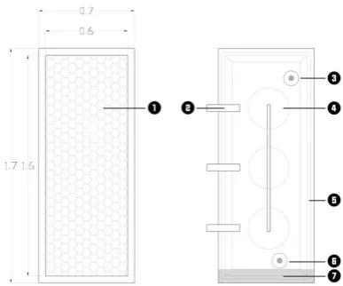 Figure 8.  Representation of cleaning chambers during operation 