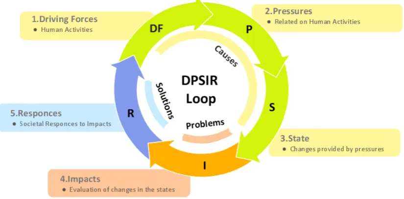 Figure 2.  The DPSIR framework (Source: Author) 
