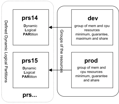 Fig. 3.1. Resource group in Partition Load Manager.