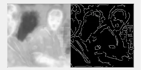 Figure. 2  a) Output of video after extracted into frames and b) Frame in thermal image 