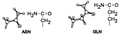Figure 1.8: The structures of the lysine and arginine sidechains.