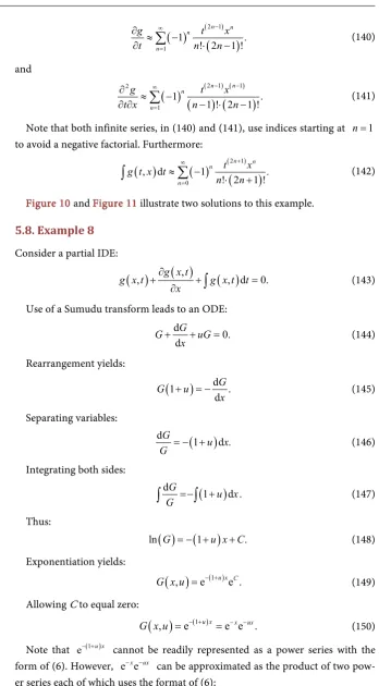 Figure 10 and Figure 11 illustrate two solutions to this example. 