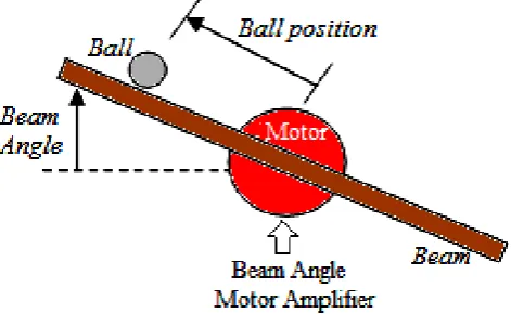 Figure 1.  Beam supported at the center 