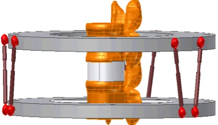 Figure 1.  Scheme of Device for Testing Spinal Elements. 
