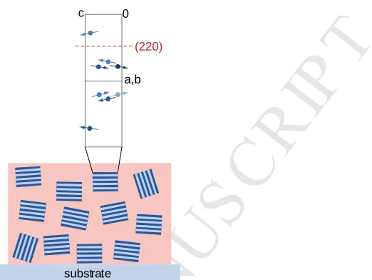 Figure 5.MANUSCRIPT Schematic illustration of the orientation of Ir(ppy)3 crystallites embedded in a matrix