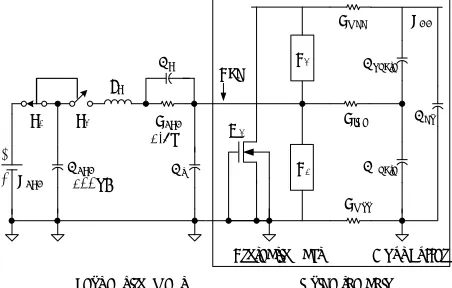 Figure 12 shows an equivalent circuit of an input HBM test situation assuming a PS mode