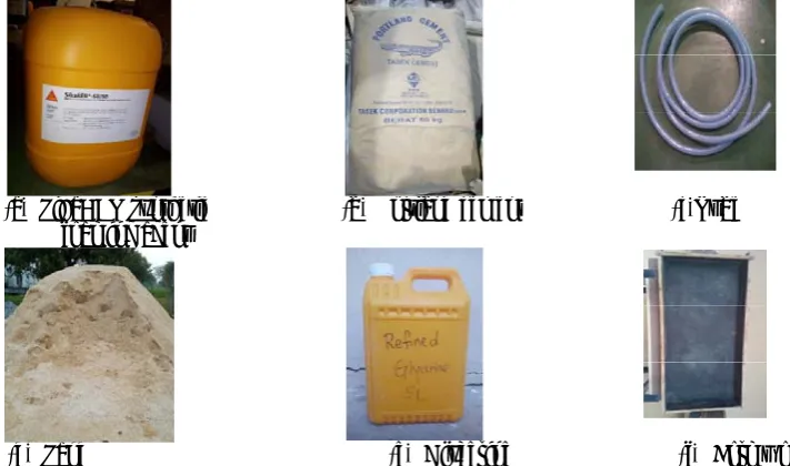 Table 1. List of samples Cooling agent 