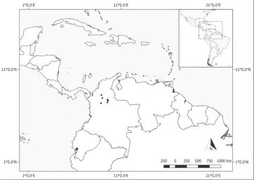 Figure 8. Distribution of Pachyptera erythraea.