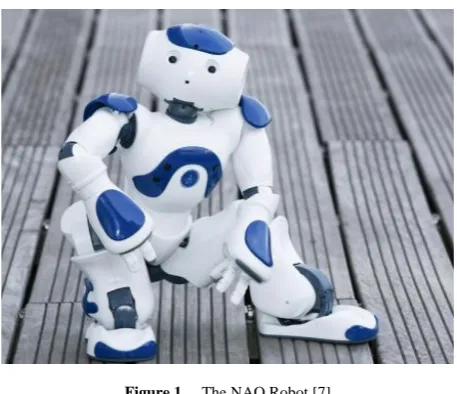 Figure 1.  The NAO Robot [7] 